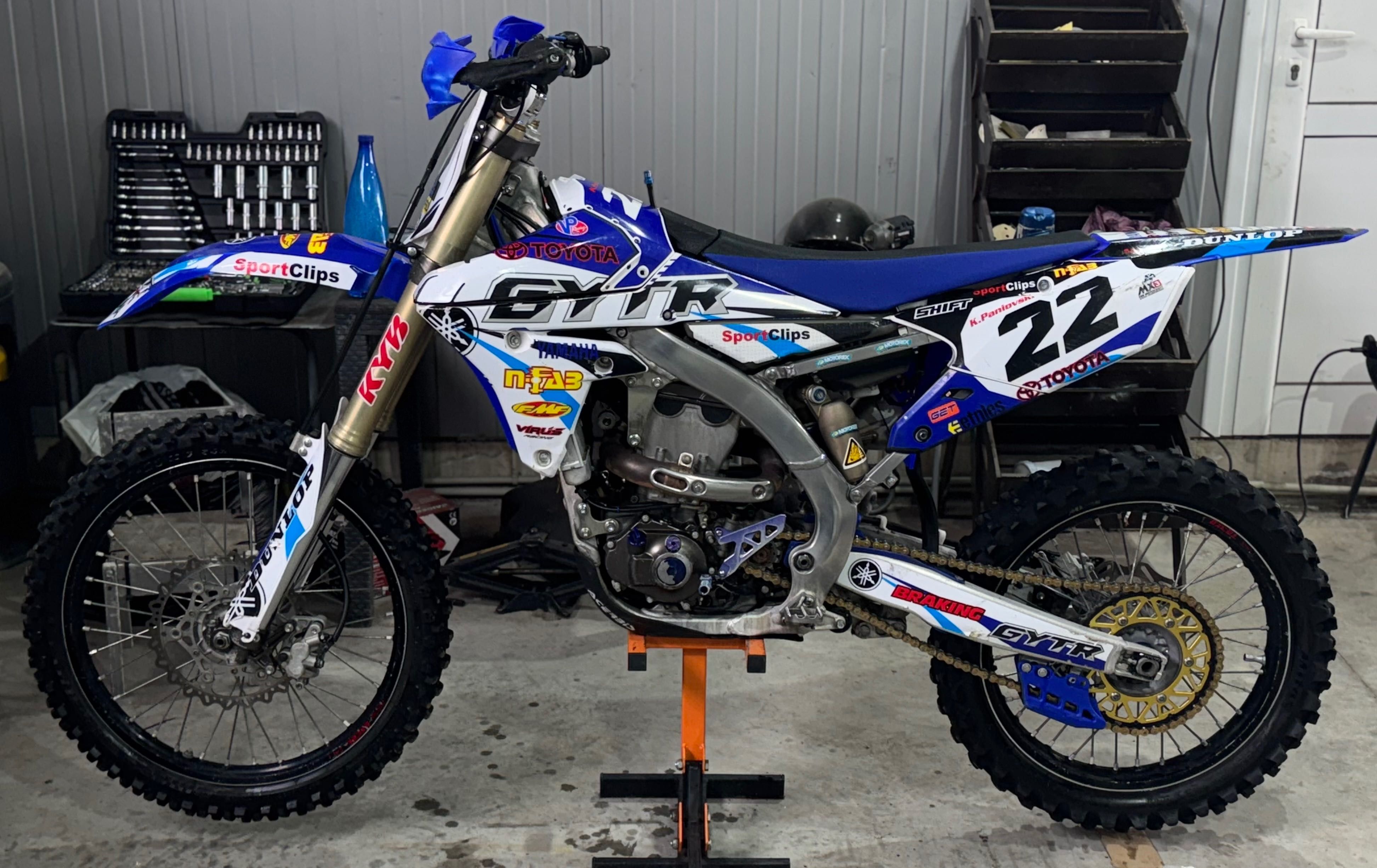 Yamaha YZF 450, 2017 г., инжекцион.