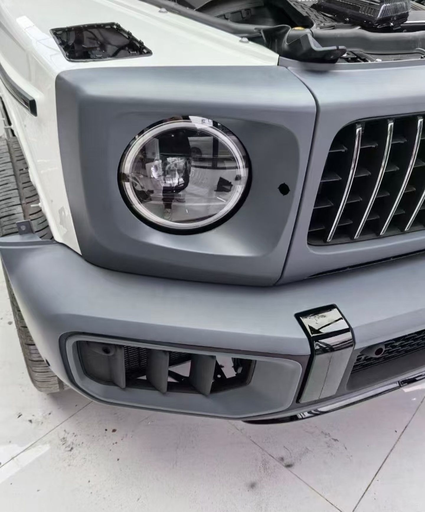 W465 предна броня решетка раздувки W464 G63 AMG