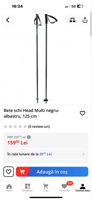 Ski Head V2 163 cm + Bete 125 cm