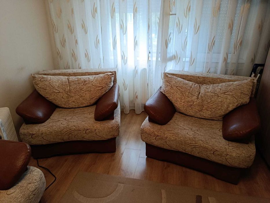 Canapea extensibila + 2 fotolii