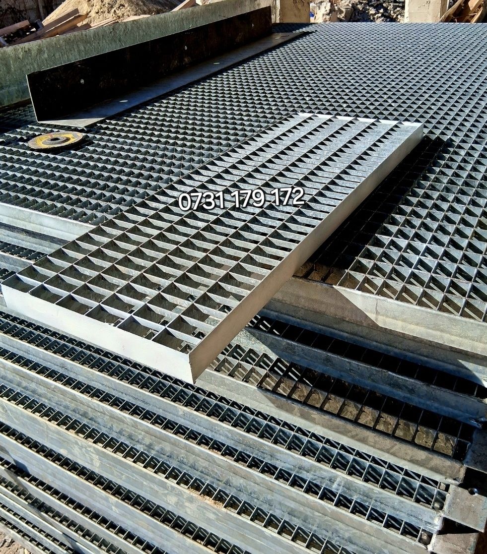 Trepte zincate galvanizat