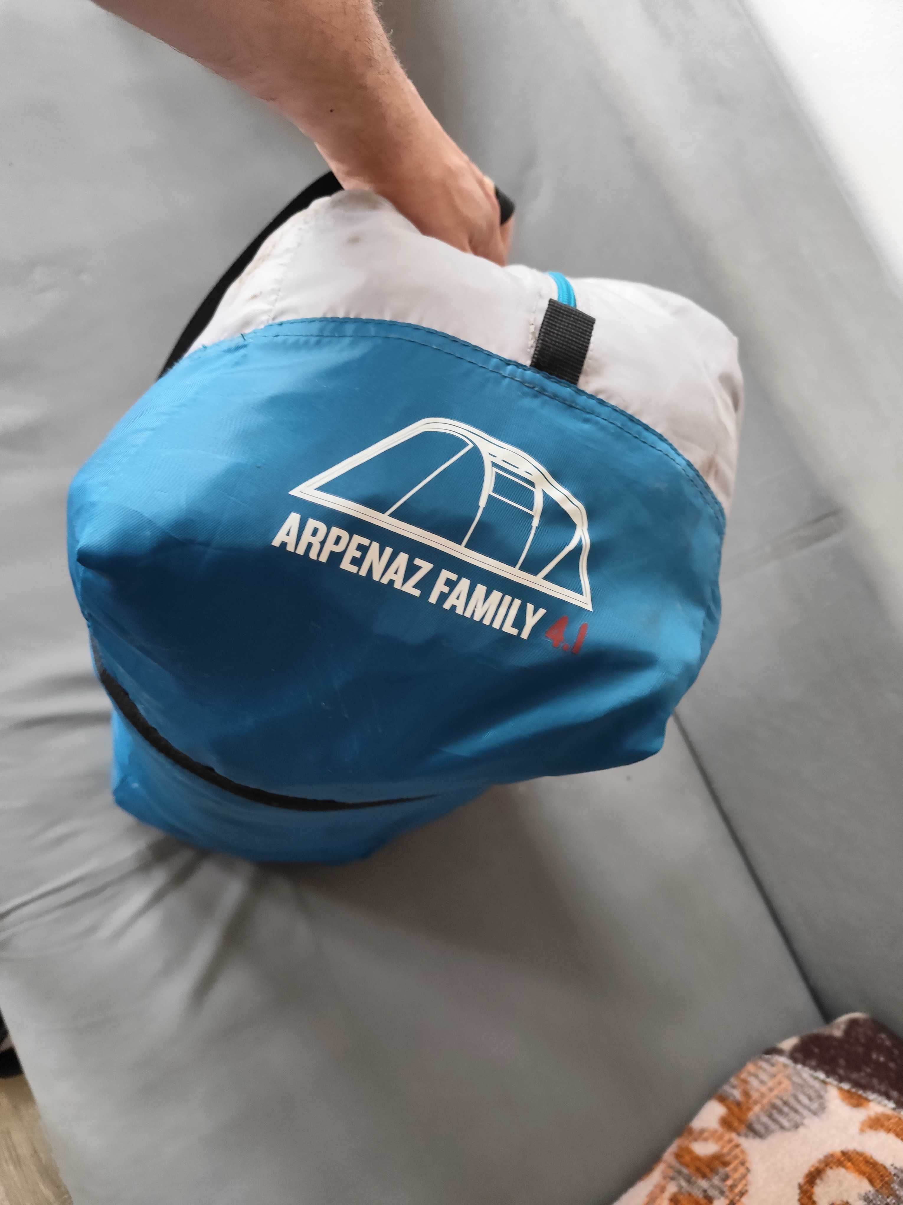 Палатка "Arpenaz Family 4.1" от Quechua- използвана само един път