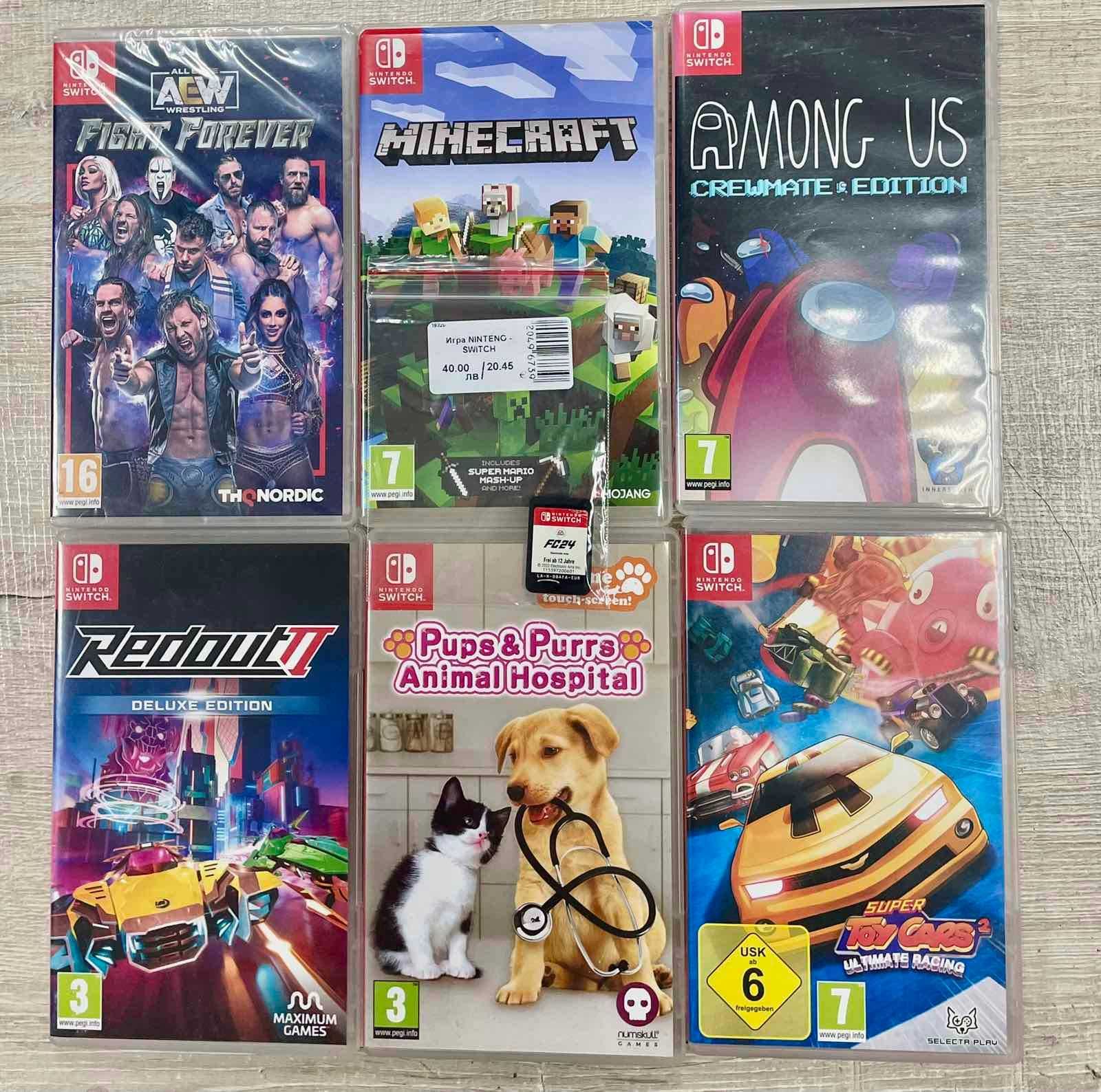 Игри за Nintendo Switch и PS4