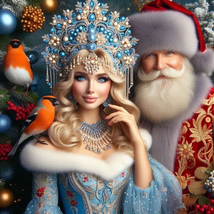 Вызов Деда Мороза и Снегурчки