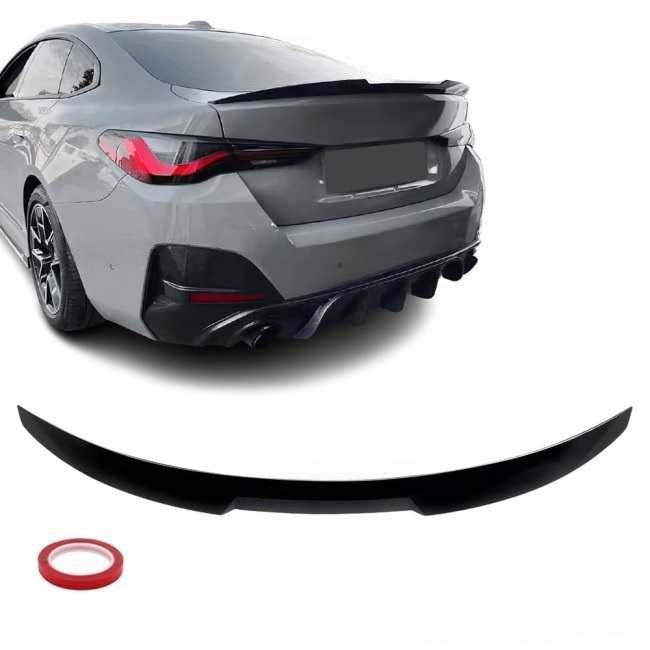 Eleron Portbagaj Lip Codita BMW G26 Gran Coupe, Model M4, Negru Lucios