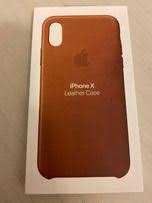 iPhone XS Leather Saddle Brown Piele ORIGINALA!