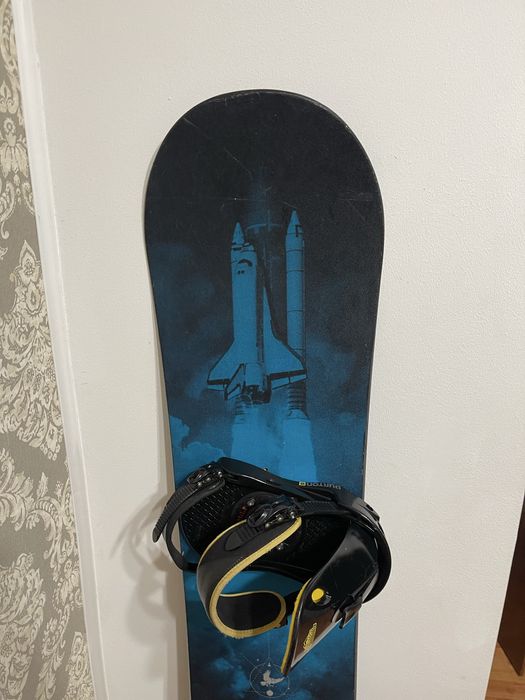 Placa snowboard 166 cm burton cu legaturi burton