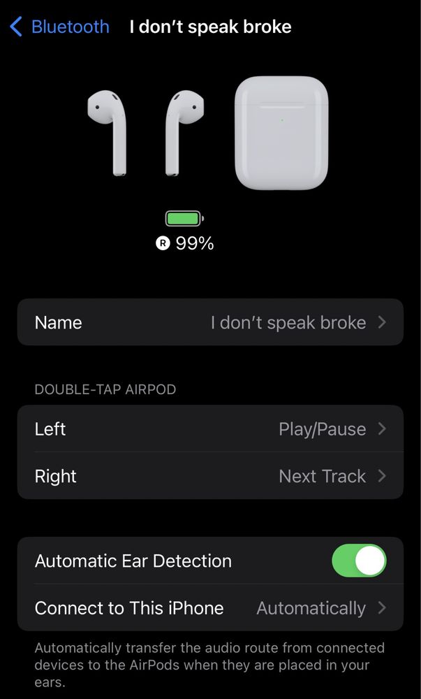 Air Pods 2nd generation