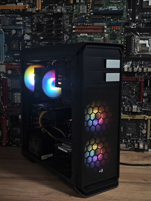 Компьютер Тянет все/i7 7700 /RTX 1660/SSD 120/HDD 1T/OZU 16g