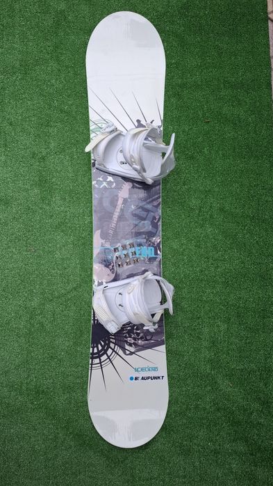 Placa snowboard 150 cm cu legaturi