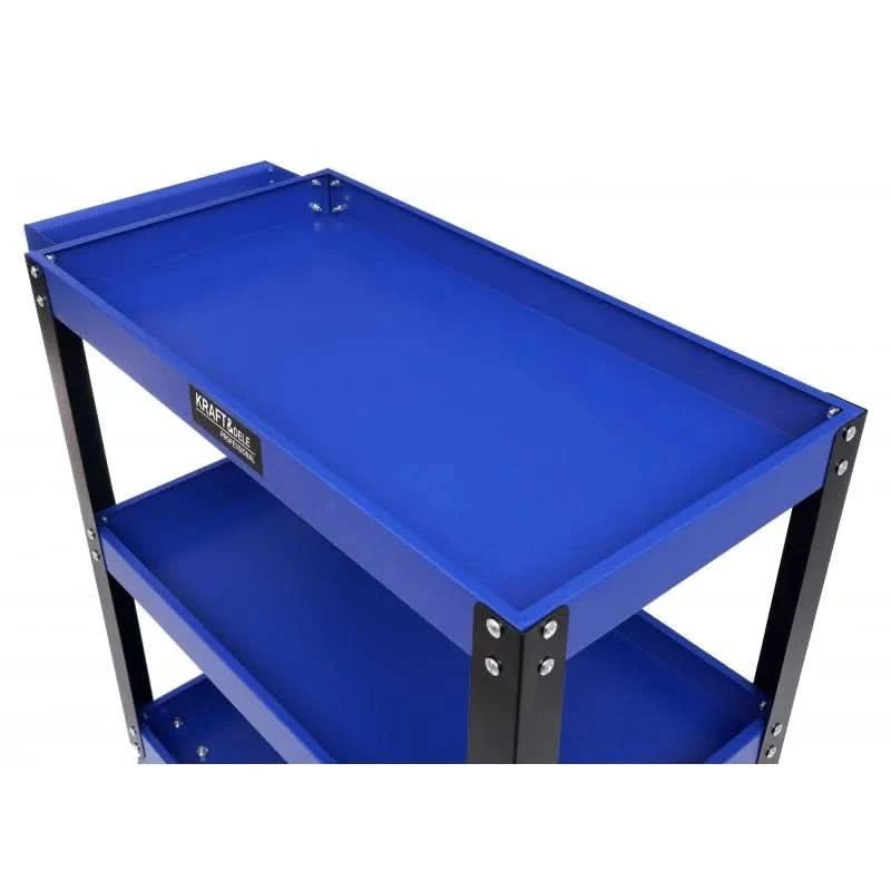 Carucior de atelier cu roti si 3 rafturi , Kraft&Dele KD1066