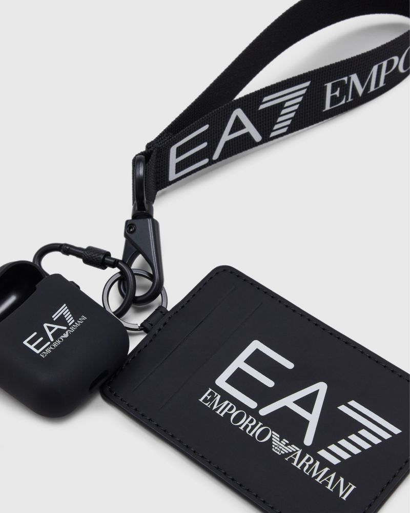 Аксесоар картхолдър + калъф за AirPods EA7 Emporio Armani