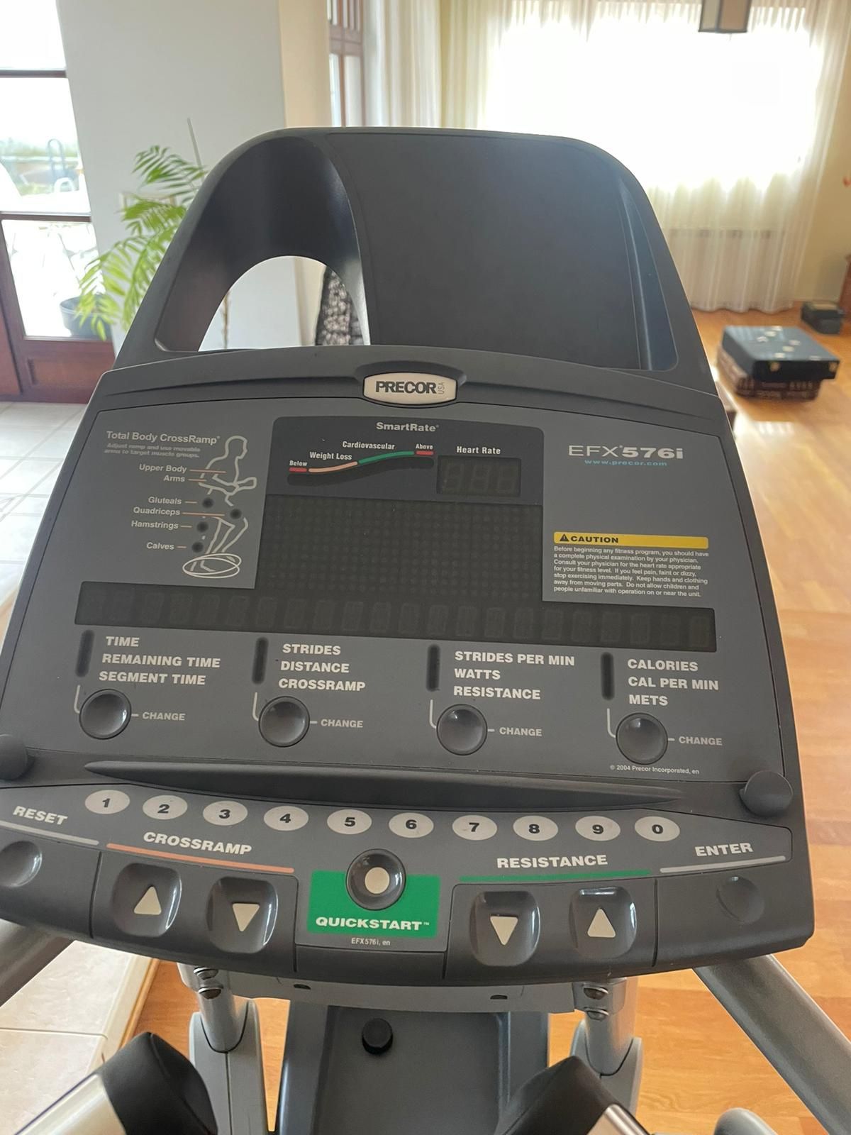 Eliptica model Precor EFX 576i