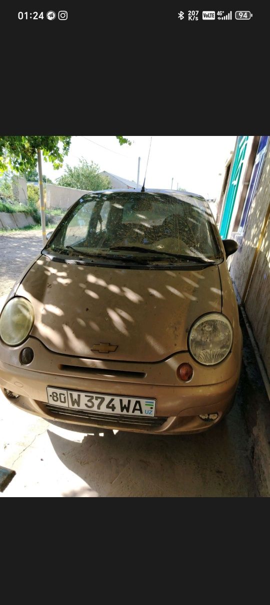 Matiz sotiladi sirochni realni oladigan odam tel qilsin