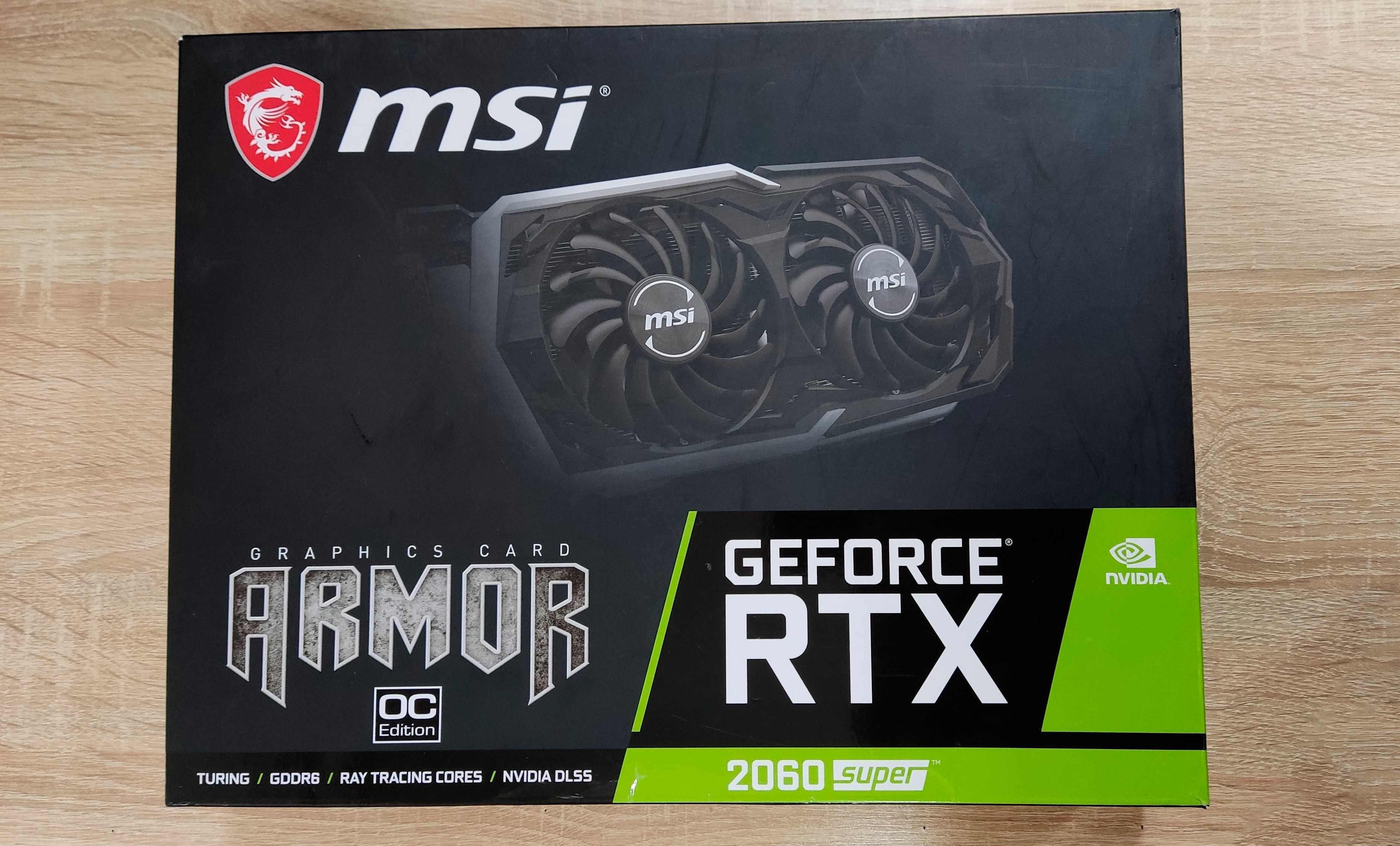 Видеокарта GeForce RTX 2060 SUPER™ ARMOR OC в отличном состоянии