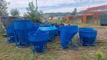 Bene pentru beton second-hand – diferite dimensiuni