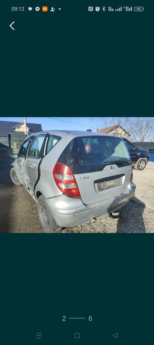 Piese motor cutie ușa haion bara geam ușa punte Mercedes a clase 2006