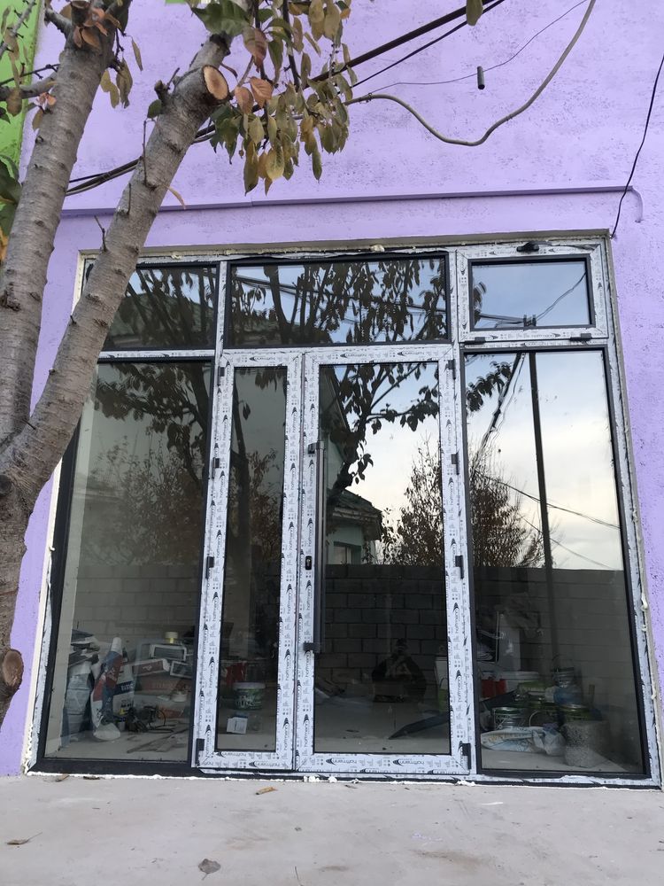 Платик терезе/ есык/ пластиковые окна и двери