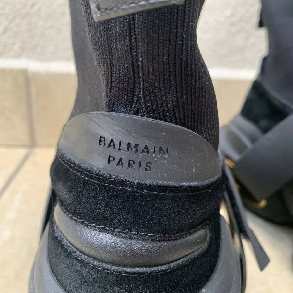 Balmain Bold sneakers 42 black