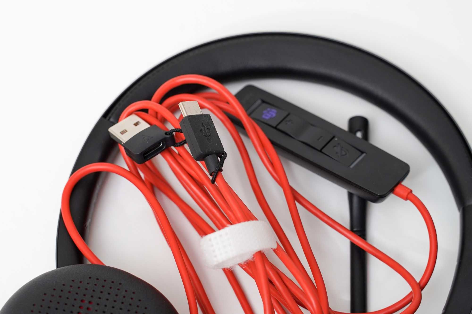 Poly Blackwire 8225 USB-C – Професионални слушалки с ANC и микрофон