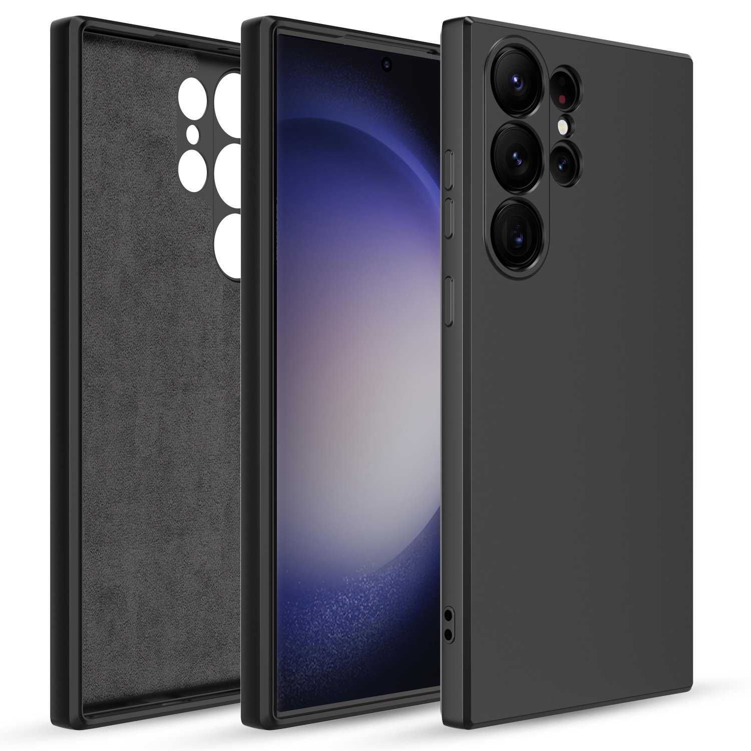 Матов Силиконов Кейс за Samsung Galaxy S25 / S24 Ultra / S23+ / S22