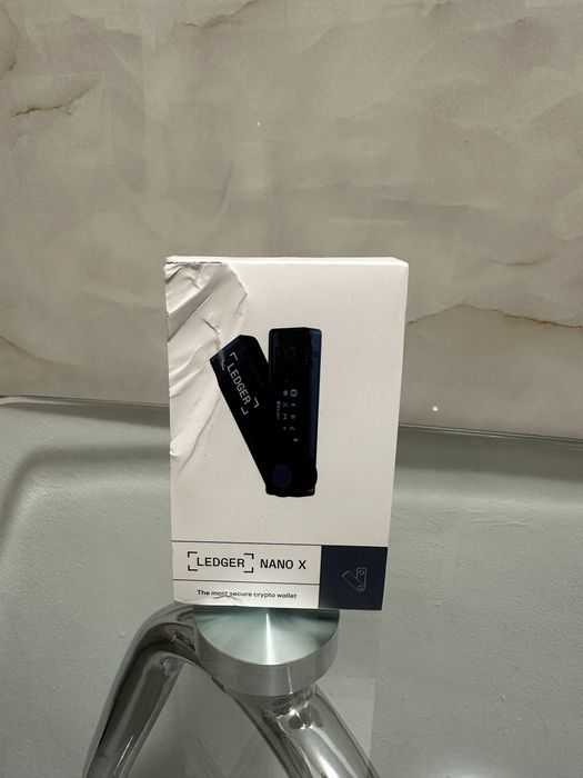 Ledger Nano X Onyx Black Crypto Hardware Wallet NOU SIGILAT