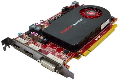 Видео карта GPU AMD FirePro V4900 1GB 128bit 2xDisplayPort/DVI