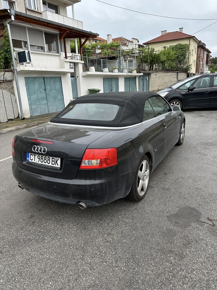 Ауди а4 1.8t 163k. Кабрио