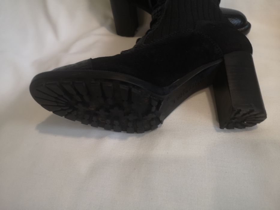 Hispanitas, дамски боти естествен велур, номер 36