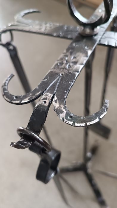 ПРОМО Комплект аксесоари / прибори за камина ръчно ковано желязо