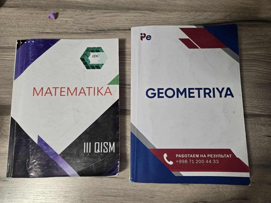 IDC Matematika Geometriya kitoblar