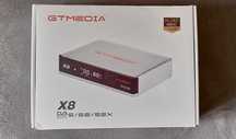 Продавам Нов сат. приемник GTMEDIA X8 DVB-S/S2/S2X, T2-MI, HEVC, WIFI