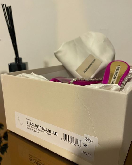 Alexandre Vauthier sandale cristale