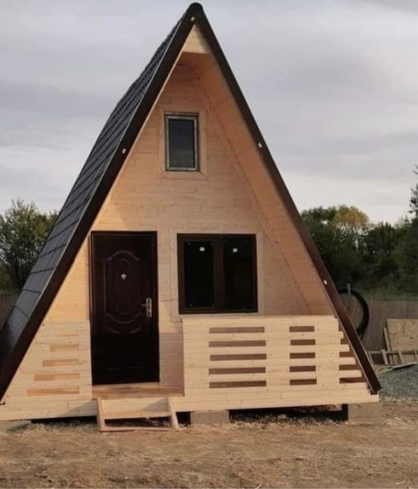 Vand si produc case si cabane din lemn