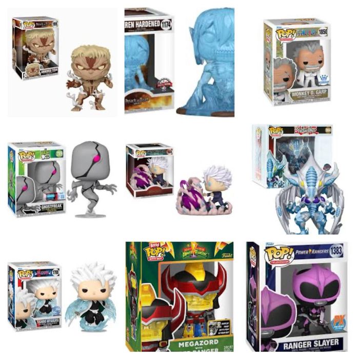 Naruto, Demon Slayer, Attack on Titan and other anime Funko Pops
