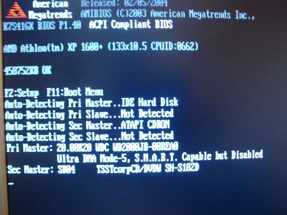 Procesor AMD Athlon XP 1600+ Palomino AX1600DMT3C 462 - de colectie