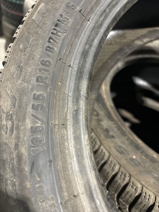 195/55/16 anvelope iarna Pirelli M+S