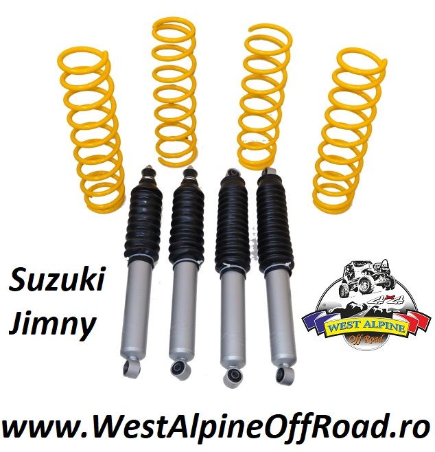 Kit suspensie off road Raptor 4x4 Heavy Load +5/6cm Suzuki Jimny