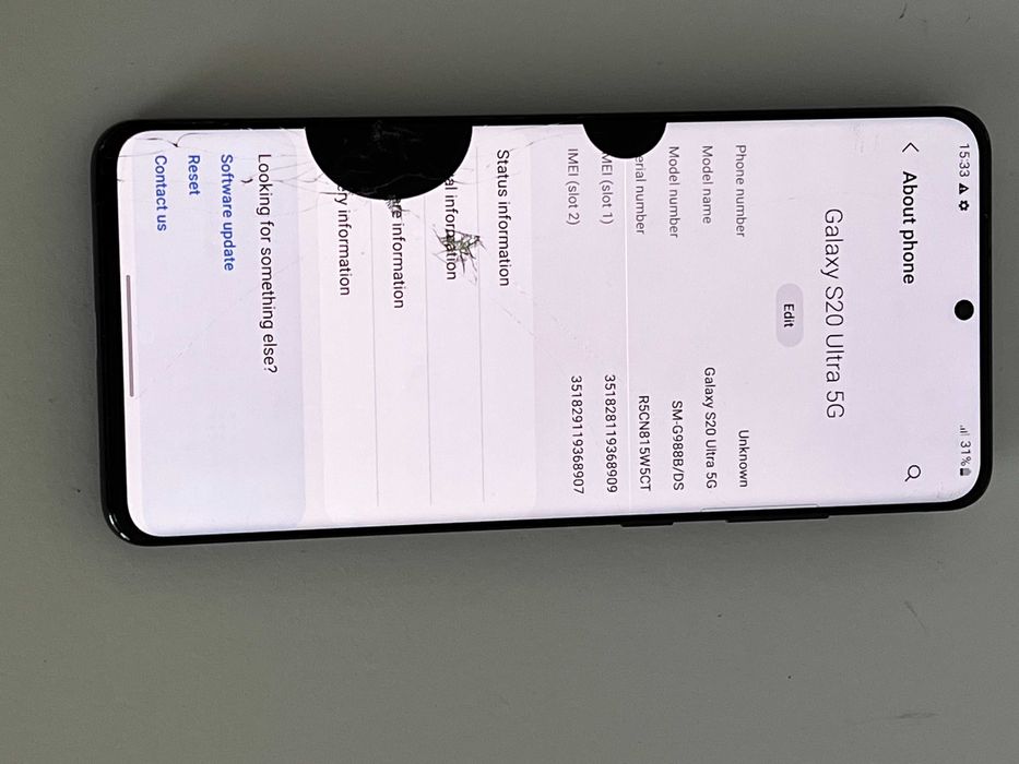 Samsung S20 Ultra 5G