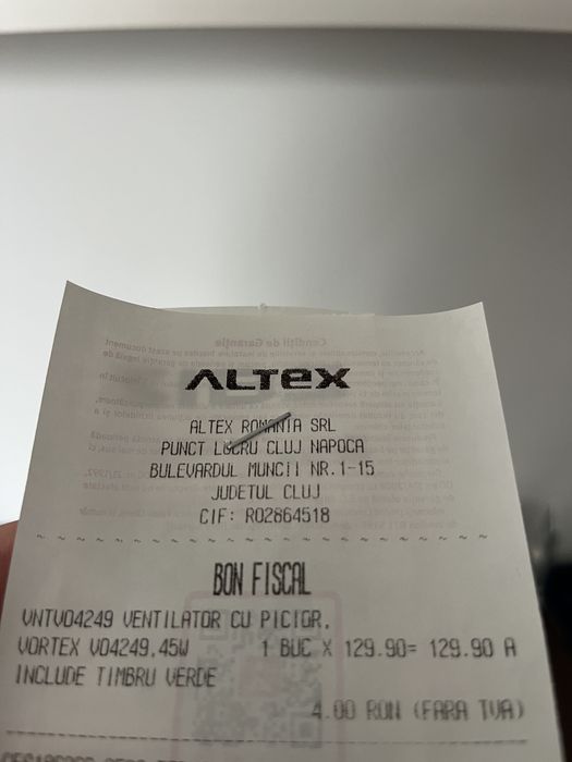 Ventilator Vortex 3 nivele