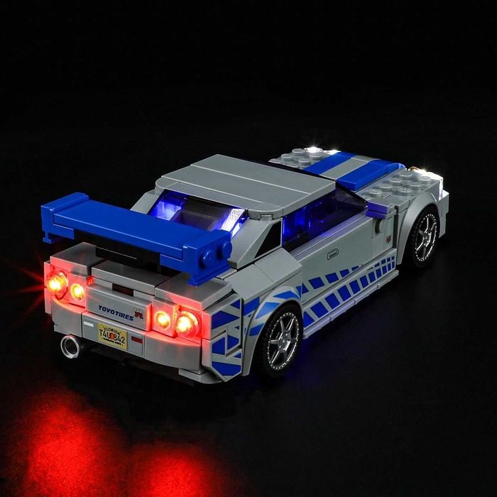 Kit lumini Lego 76917 Nissan Skyline GT-R Yeabricks LLK564