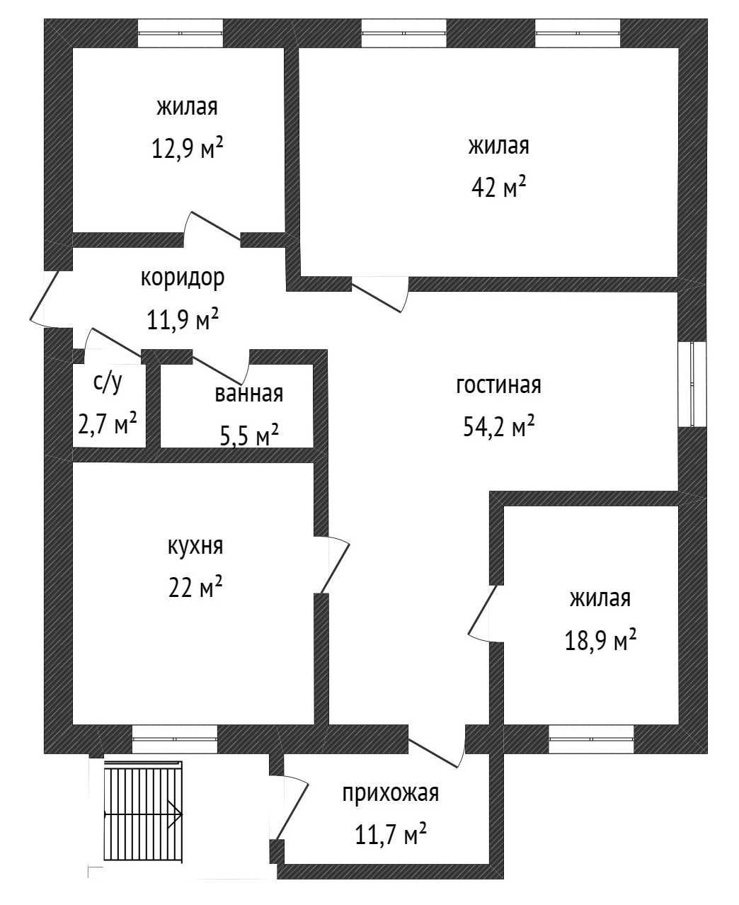 Продам дом Акжар с гаражом, ИЖС, можно в ипотеку