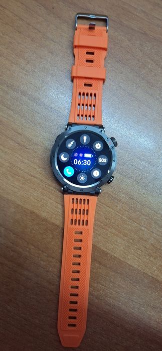 Мъжки Водоустойчив Smart Watch Фенерче 600mAh батерия, 4.32см Голям HD