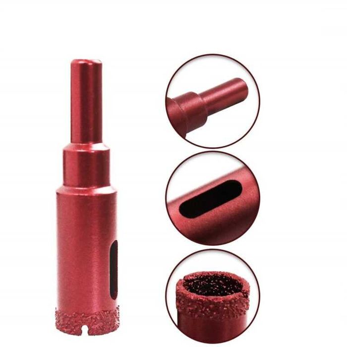 Carote profesionale diamantate de la 6mm - 60mm pentru placi ceramice