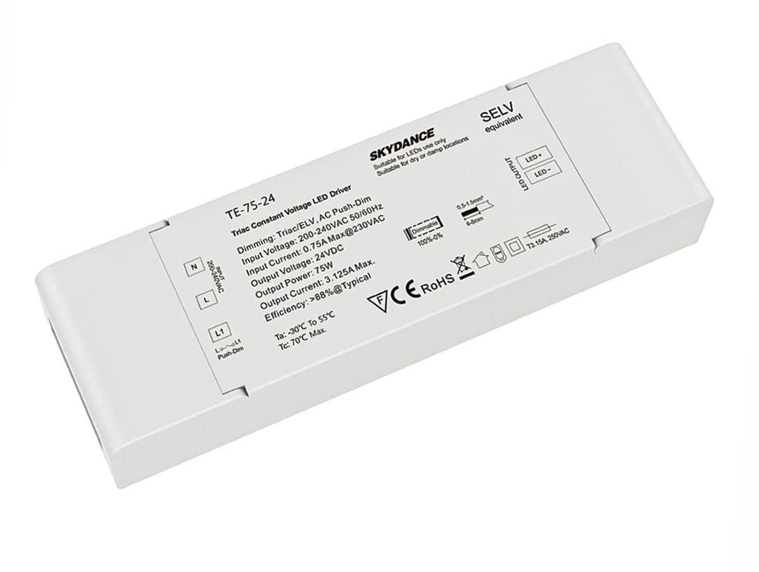 24V 75W димируем захранващ трансформатор, димируем