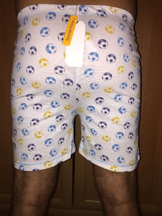 Ново мъжко долнище - къси панталони пижама бельо шорти