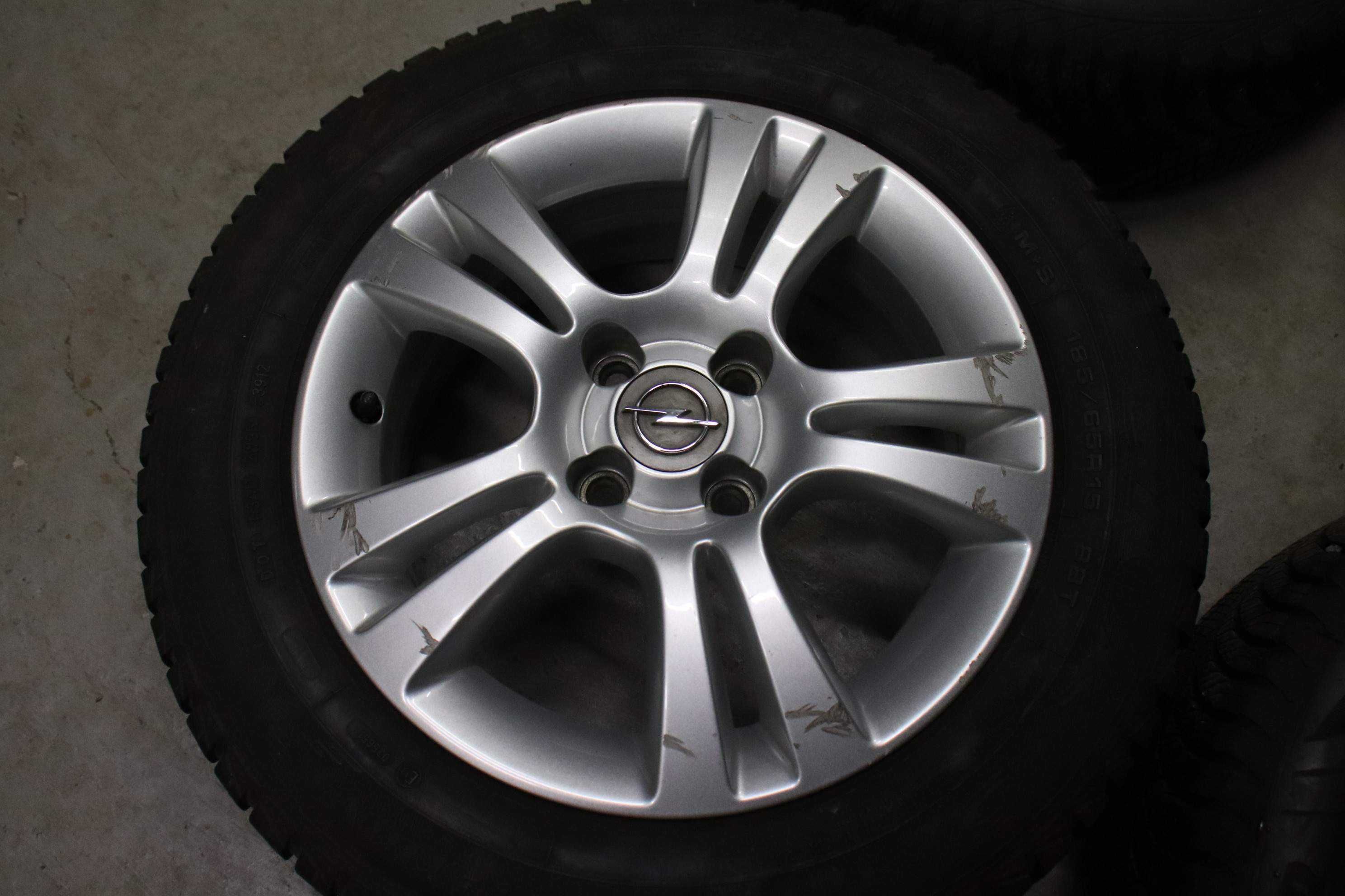 Jante originale Opel Corsa E 15 inch 4x100 cu 185 65 15 All Season