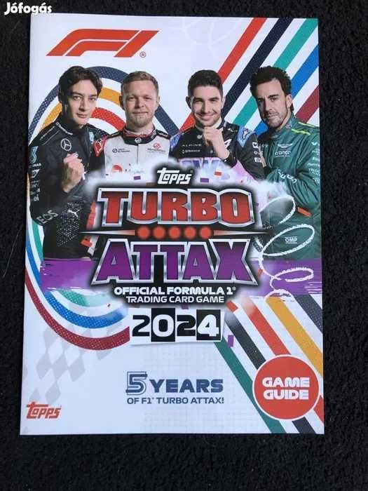 Topps Turbo Attax F1 2024 SET + 5th Аnniversary cards/карти