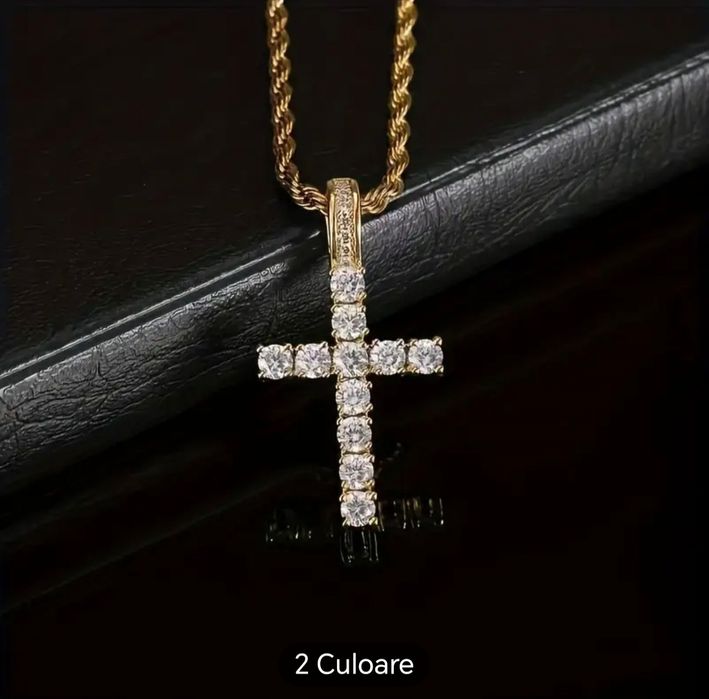 Lanț argintiu și auriu