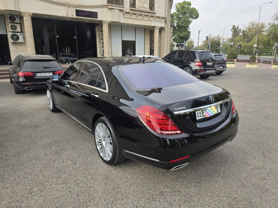 Mersedes 222 Qora 5 Lt Mator 2013 Yil Toza